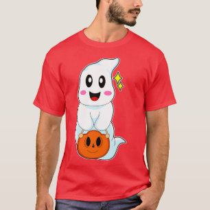 T-shirt Sac à main fantôme Halloween Citrouille