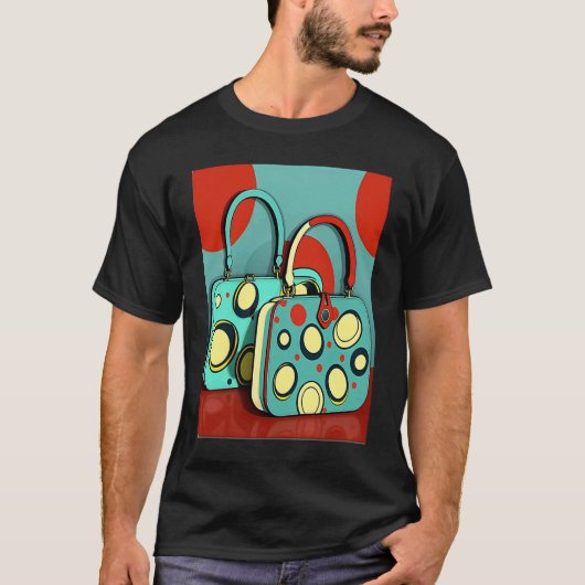 T-shirt Sac à main Frameur Pop Handbag 1 (Devant)