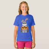T-shirt Sac à main Lapin épaules (Devant entier)