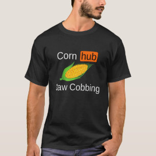 T-shirt Sac à mème amusant pour capotage brut de maïs de b