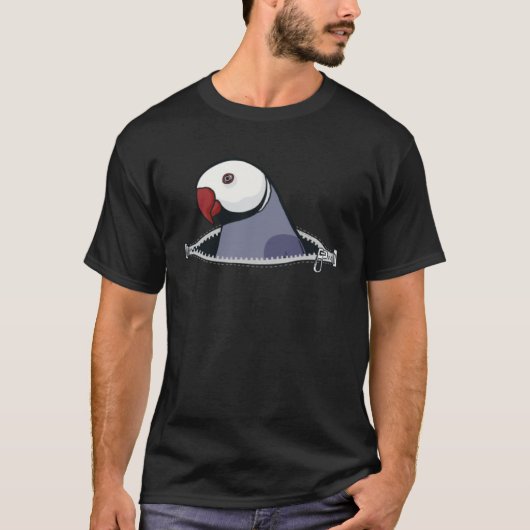 T-shirt Sac à perruques petit Alexander Parakeet (Devant)