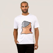 T-shirt Sac de ciment Matériau de construction (Devant entier)