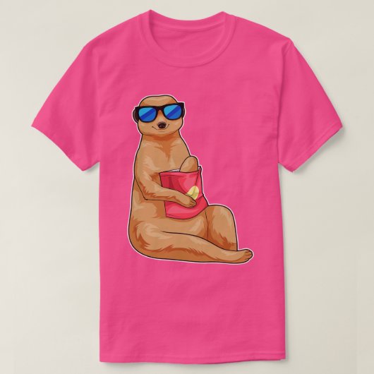 T-shirt Sac de courses Meerkat (Design devant)