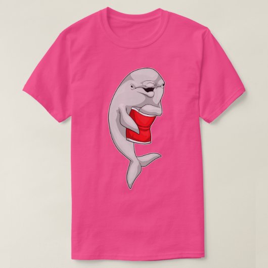 T-shirt Sac de dauphin de chips (Design devant)