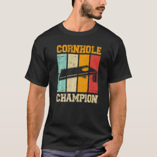T-shirt Sac de haricot de Cornhole vintage Champion