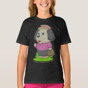 T-shirt Sac de randonneur de chiens