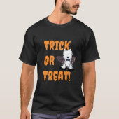 T-shirt Sac fourre-tout Westie d'Halloween (Devant)