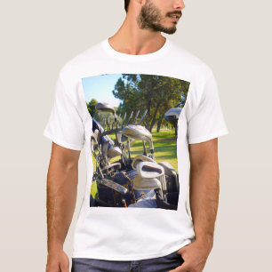 T-shirt Sac Mens De Clubs De Golf T-shirt,