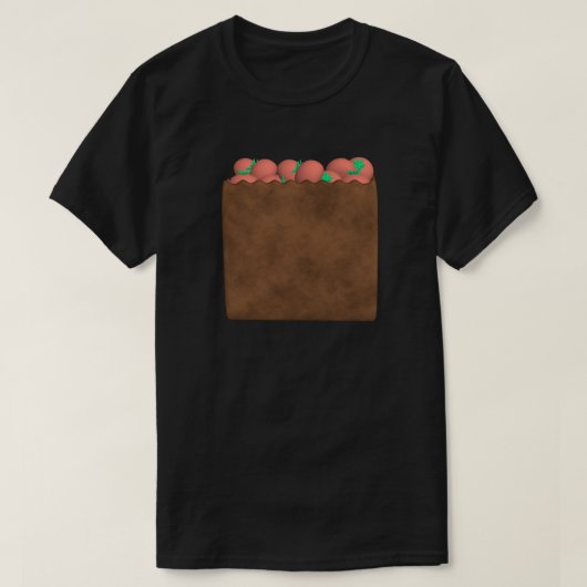 T-shirt Sac Tomate. (Design devant)
