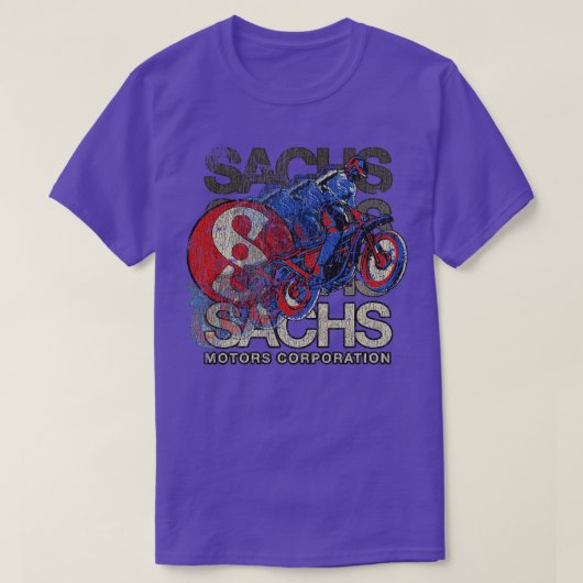 T-shirt Sachs Motors Corporation 1968 (Design devant)