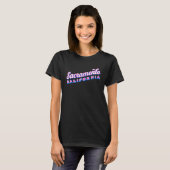 T-shirt Sacramento CA (Devant entier)