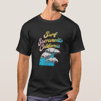 T-shirt Sacramento California Surf 60 les années 70 80