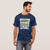 T-shirt Sacramento Deep Dream (Devant entier)