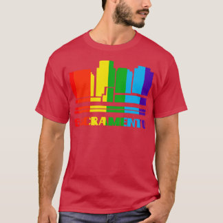 T-shirt Sacramento Pride Sacramento LGBT Cadeau LGBT Gay S