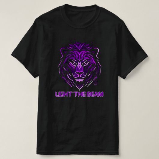 T-shirt Sacramento Rois Lumière Le Lion De Poutres (Design devant)