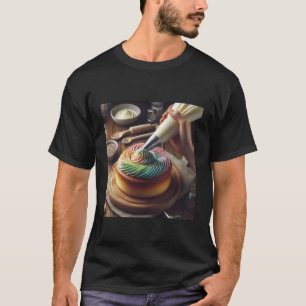 T-shirt Sacré Amour de Pâtisserie poche à douille Pâtissie