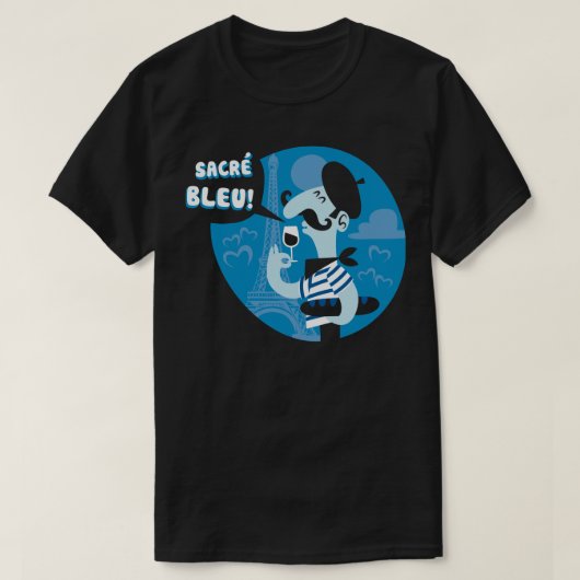 T-shirt Sacre Bleu (Design devant)