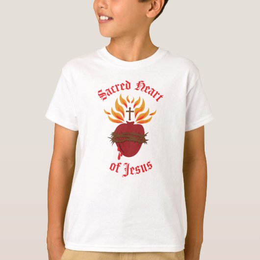 T-shirt Sacré Coeur de Jésus (Devant)