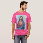 T-shirt Sacré Coeur De Jésus (Devant entier)