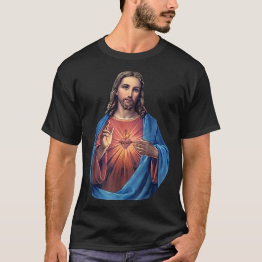 T-shirt Sacré Coeur de Jésus (Devant)