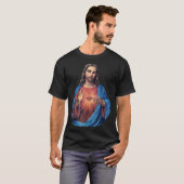 T-shirt Sacré Coeur de Jésus (Devant entier)