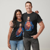 T-shirt Sacré Coeur de Jésus (Unisexe)