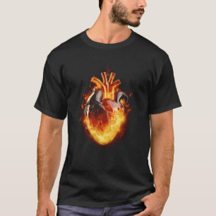 T-shirt Sacré Coeur flamand réaliste