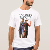 T-shirt sacré de couverture de bande (Devant)