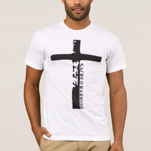 T-SHIRT SACRÉ DE CROIX DE GUERRIER