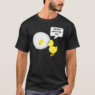 T-shirt Sacré nom de Dieu Larry C'est toi petit déjeuner p
