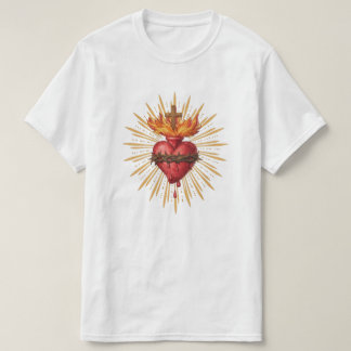 T-shirt Sacred Heart of Jesus Catholic Traditional