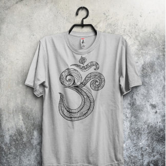 T-shirt Sacred Om Symbole Hindu Om T-shirt Aum