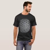 T-shirt Sacred Unity Sacred Geometry retro (Devant entier)