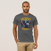T-shirt Sacrifice Et Liberté (Devant entier)