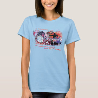 T-shirt Sacrifiez pour l'amour.Arrêtez la saignée