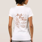 T-shirt Sacs fourre-tout pour enterrement de vie de jeune  (Dos)