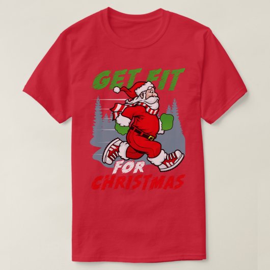 T-shirt S'adapter à Noël (Design devant)