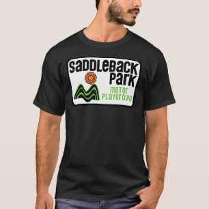 T-shirt Saddleback Park Moteur Logo de terrain de jeu (cou