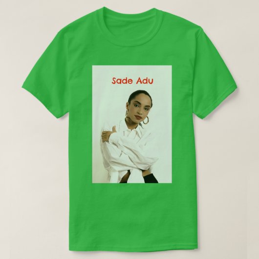 T-shirt Sade Adu (Design devant)