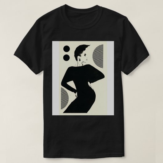 T-shirt Sade Danceteria 1983 (Design devant)
