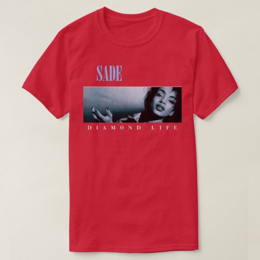 T-shirt Sade Diamond Life Transparent 1 (Design devant)