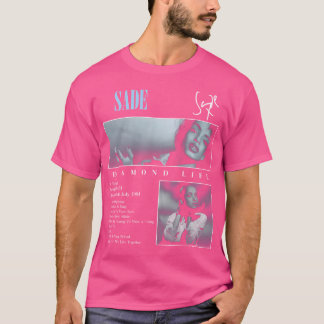 T-shirt Sade Diamond Vintage Singer Tour Concert