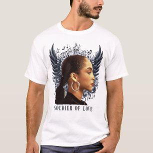 T-shirt sade soldier of love music angel