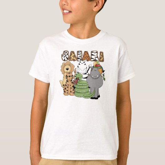 T-shirt Safari animal (Devant)