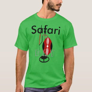 T-shirt Safari de jour Kenya Hakuna Matata Pour Geeks Tshi