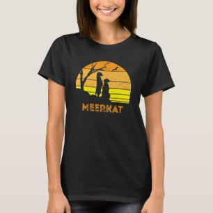 T-shirt Safari du désert de Kalahari de Meerkat Mongoose S