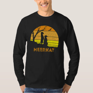 T-shirt Safari du désert de Kalahari de Meerkat Mongoose S