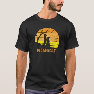 T-shirt Safari du désert de Kalahari de Meerkat Mongoose S