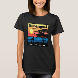 T-shirt Safari girafe Serengeti Parc national d'Afrique Ta