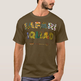 T-shirt Safari Squad African Family Vacation Summer Vacay 